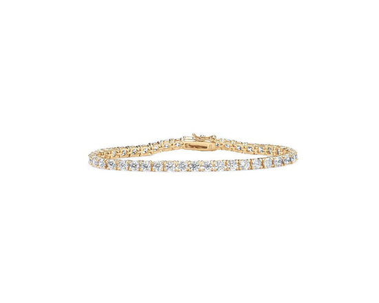 MOISSANITE TENNIS BRACELET, Moissanite Diamond Tennis Bracelet, Sterling Silver Diamond Bracelet, Wedding Tennis Bracelet, Gift For Her