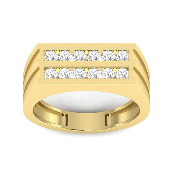 Moissanite Band Rings For Men,Custom Men Promise Ring,Bridal Ring, Men's Engagement Ring, Moissanite Mens Wedding Ring,Male Engagement Ring