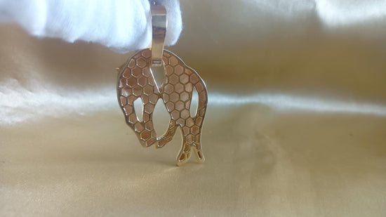 Moissanite Diamond Panther Pendant • Hip Hop Bling for Statement Style • Lab Grown Diamond Pendant • Statement Lab Grown Pendant