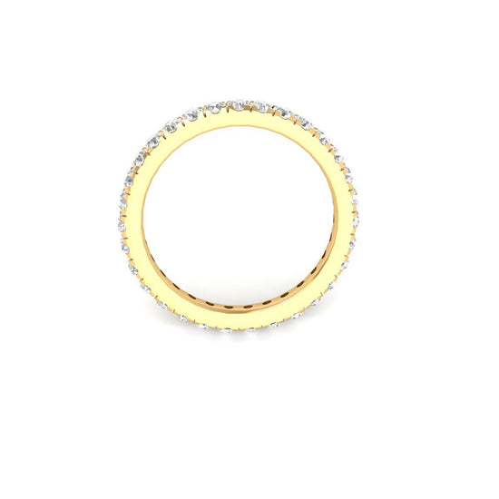 Eternity Ring Lab Grown Diamond Band For Women • Full Eternity Wedding Band for Her