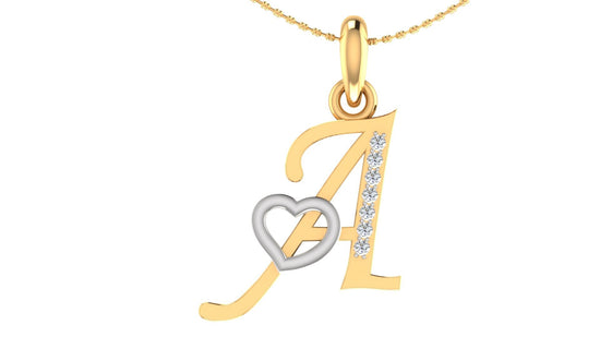 A-Z 925 STERLING SILVER Alphabet Pendant/Necklace,Moissanite Diamond Initial Pendant,Hnadmade Jewelry,Christmas gifts Pendant, Gifts,