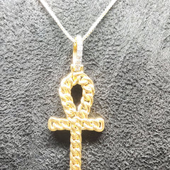 STERLING SILVER CROSS Pendant, Cross Pendant, 14kt Sterling Silver, Charm Pendant , Pendant For Women, Unique, Valentine  Gift For Her