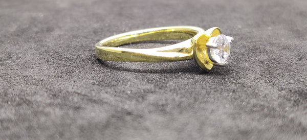 1.0 Carat Heart Shape Ring In Sterling Silver, Diamond Ring, Silver Diamond Ring, Gift For Her, Wedding Gift,Rings, Sterling silver Ring