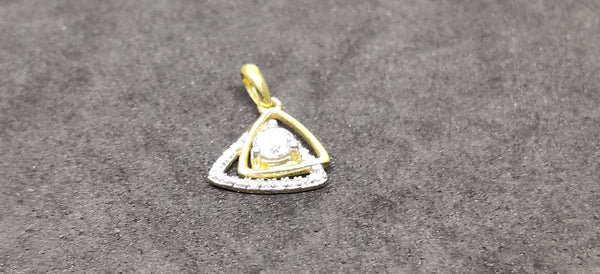 1.0 CARAT DIAMOND PENDANT with 18 Inch Box Chain In Sterling Silver, Sterling Silver Necklace Pendant, Gift For Her