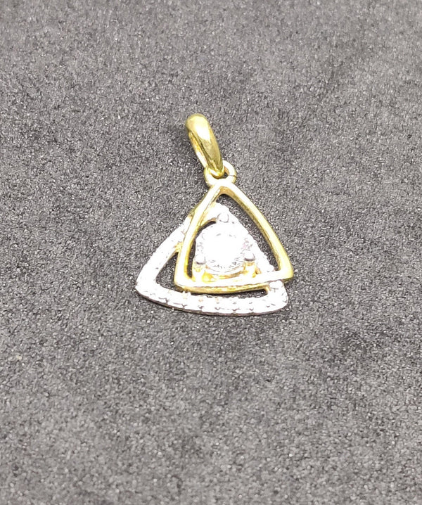 1.0 CARAT DIAMOND PENDANT with 18 Inch Box Chain In Sterling Silver, Sterling Silver Necklace Pendant, Gift For Her