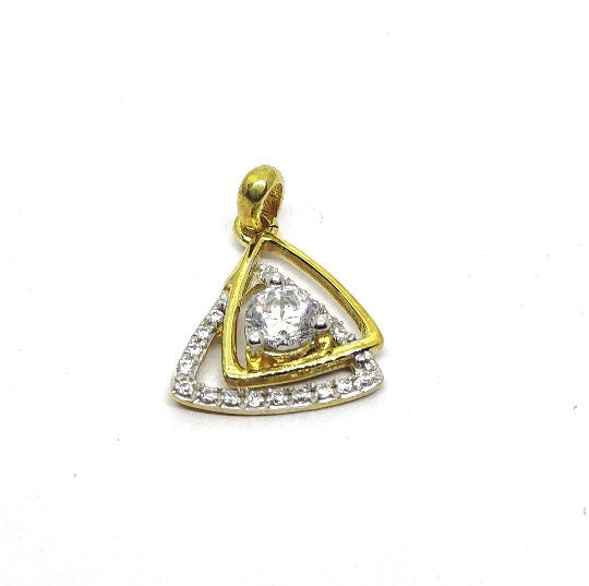 1.0 CARAT DIAMOND PENDANT with 18 Inch Box Chain In Sterling Silver, Sterling Silver Necklace Pendant, Gift For Her