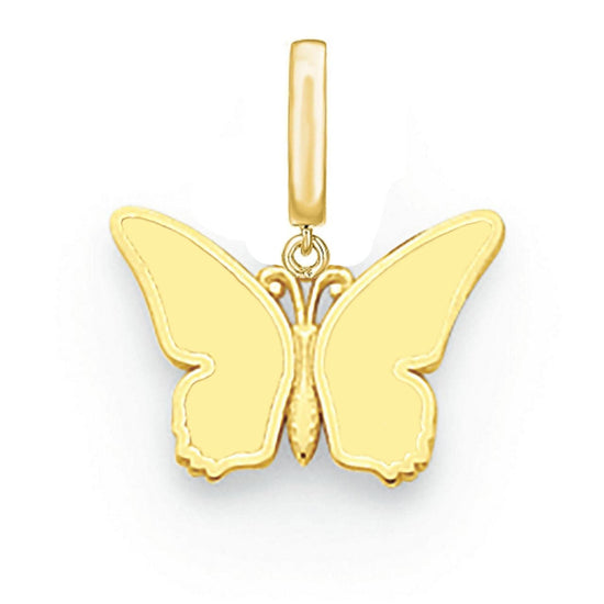 BUTTERFLY NECKLACE PENDANT, Sterling Silver Butterfly Necklace, Sterling Silver Butterfly Charm, butterfly charm, silver butterfly, butterfly