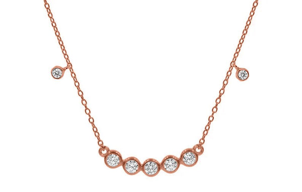 14k White Gold Plated, Moissanite Diamond Necklace, Delicate Moissanite Bar Necklace, Diamond Bar Necklace,Diamond Bar Necklace,Gift For Her