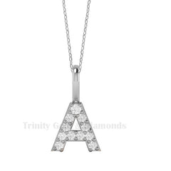 Initial Pendant • Initial Necklace • Initial Pendant Necklace Silver • Personalized Initial Pendant - Your Unique Statement Piece •