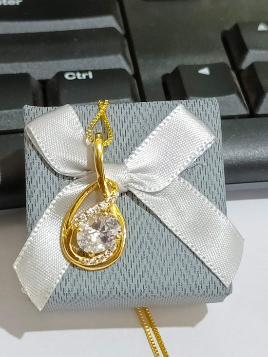 Sterling Silver Solitaire Pendant Necklace, 1ct Oval Cut Diamond CZ Bridesmaid Necklace, Bridesmaid Gift, Gift For Her, CZ Diamond Necklace