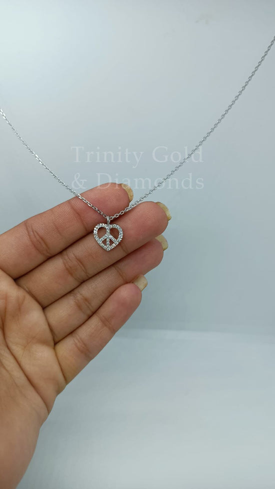 Tiny Heart Charm Pendant Necklace for Girl- Sterling Silver Dainty Heart Pendant for Women Perfect Valentine Gift