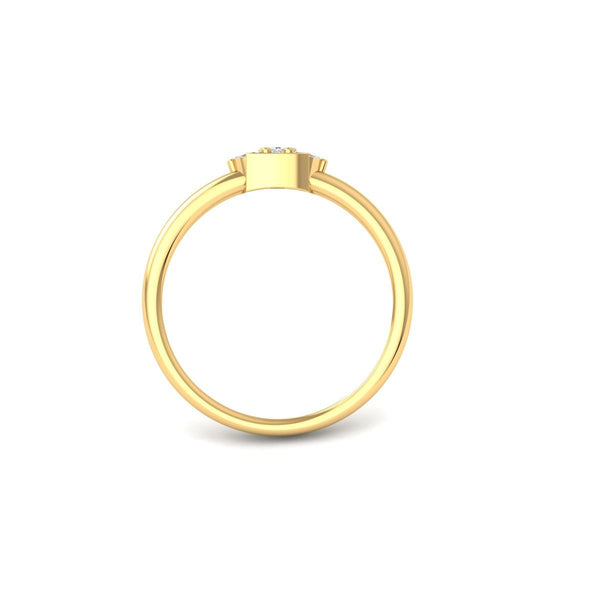 Pear Cut Diamond Ring • Three-Stone Marquise Anniversary Ring • 0.19CT Handmade Diamond Ring • Perfect Gift for Mother’s Day