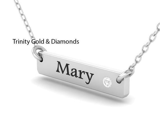 Custom Name Necklace • Birthstone Name Necklace • 14KT Gold Plated Name Necklace • Personalized Name Necklace • Birthday Gift for Girl •