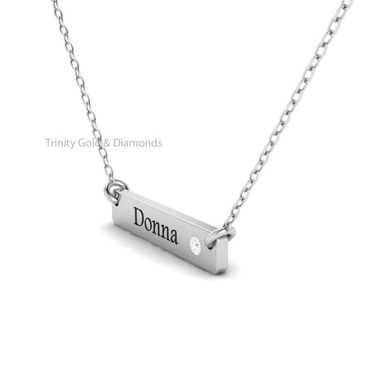 Name Necklace • Birthstone Name Necklace • 925 Sterling Silver Name Necklace • Custom Name Necklace, Personalized Gifts, Minimalist Necklace