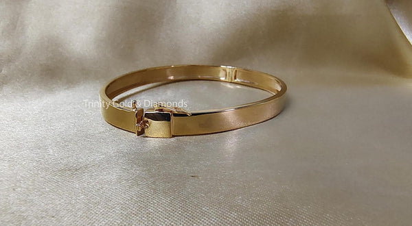 Men's Bangle • 925 Sterling Silver Openable Plain Bangle for Him • Personalized 6.0MM Bangle • Perfect Anniversary Gift