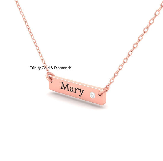 Custom Name Necklace • Birthstone Name Necklace • 14KT Gold Plated Name Necklace • Personalized Name Necklace • Birthday Gift for Girl •