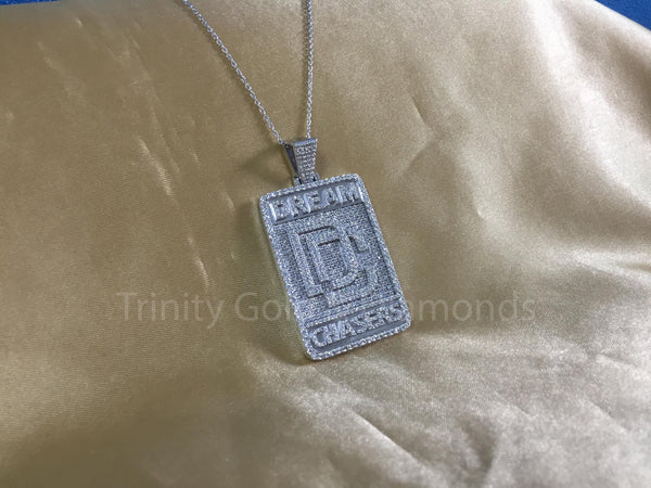 53MM DREAM CHASERS PENDANT• Lab Grown Diamond Hip Hop Pendant • Sterling Silver Dream Chasers Pendant Men And Women • Hip Hop Jewelry •