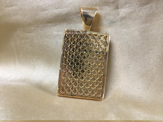 Royal Poker Pendant • Moissanite Diamond Men&