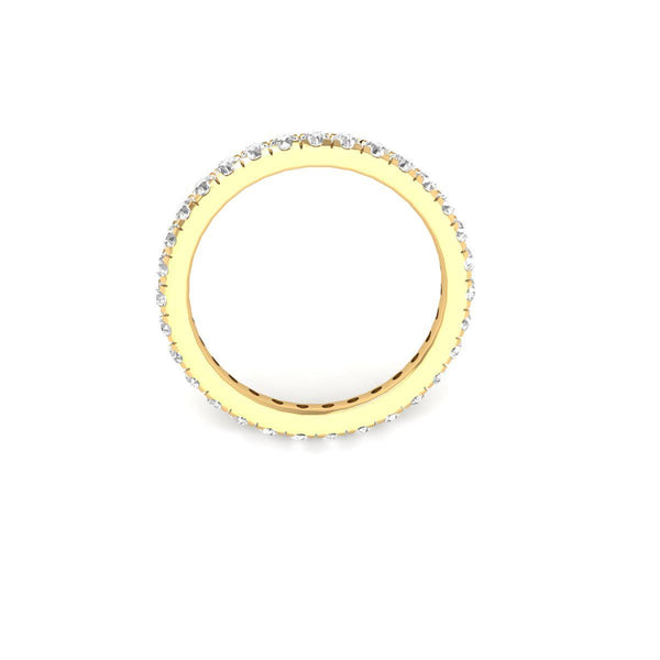 Eternity Ring Lab Grown Diamond Band For Women •  Full Eternity Wedding Band for Her