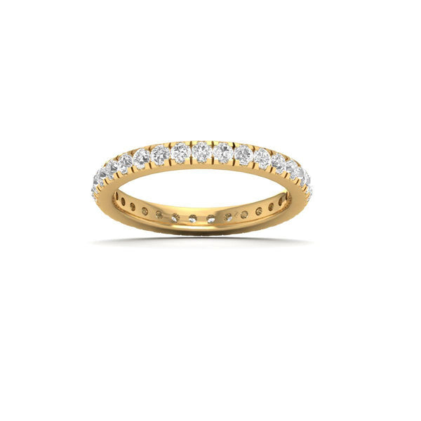 Eternity Ring Lab Grown Diamond Band For Women •  Full Eternity Wedding Band for Her