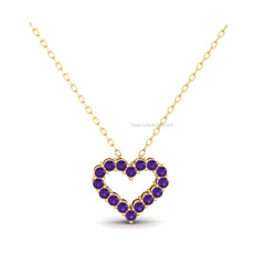 Heart Mom Necklace Gift for Her, Sparkling Heart Pendant for Mom, Mother’s Day Jewelry, Sentimental Necklace for Women, birthstone Heart