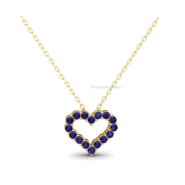 Heart Mom Necklace Gift for Her, Sparkling Heart Pendant for Mom, Mother’s Day Jewelry, Sentimental Necklace for Women, birthstone Heart