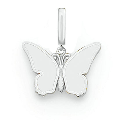HANDMADE BUTTERFLY PENDANT,Silver Butterfly Necklace, Butterfly Pendant Necklace,Butterfly,Butterfly Pendant Necklace in Sterling Silver,